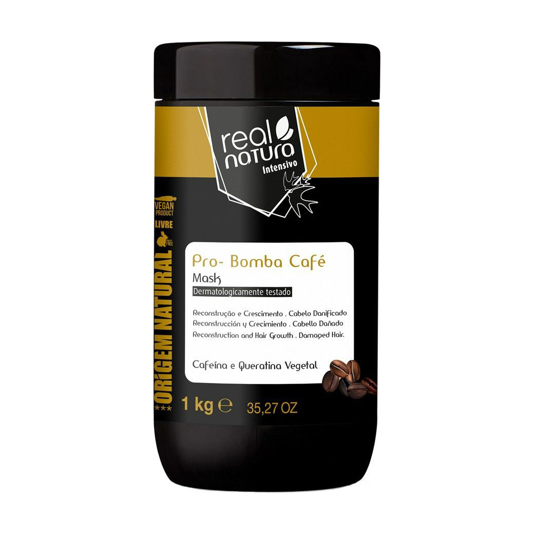 Маска для волосся Real Natura Pro-Bomba Cafe Mask, 1 кг