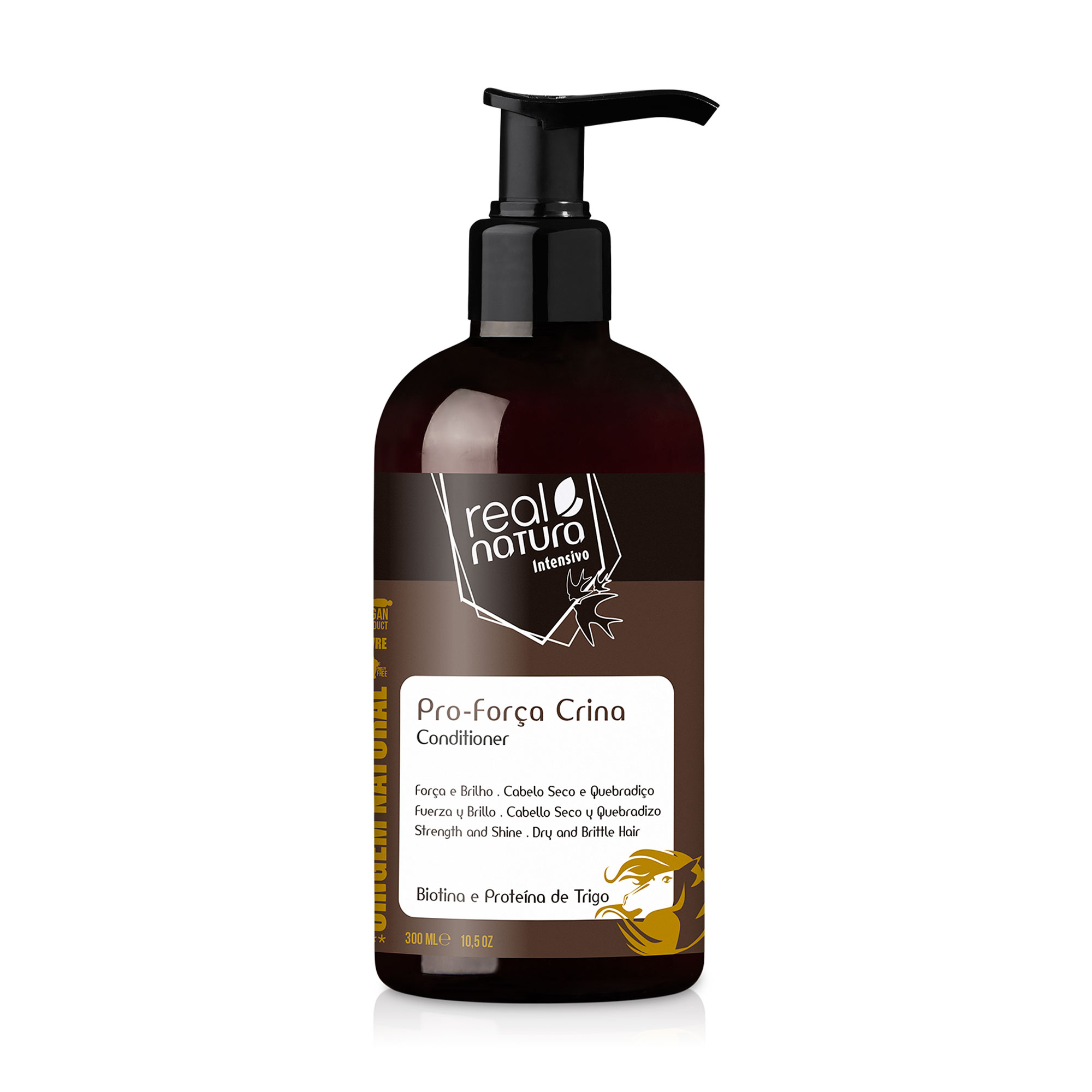 Відновлювальний кондиціонер Real Natura Pro-Forca Crina Conditioner для ламкого волосся, 300 мл